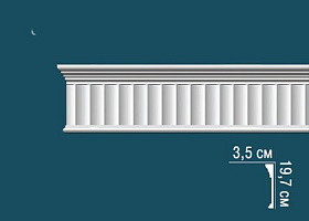 Молдинг Перфект с рисунком AC268 35х197х2440 мм, 1 м.п.