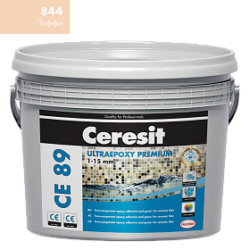 Затирка эпоксидная Ceresit ULTRAEPOXY PREMIUM CE89, Toffi 844, 2.5kg