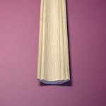 Плинтус из массива дуба угловой Ласточкин хвост 3+2, 53 мм, 1 м.п.