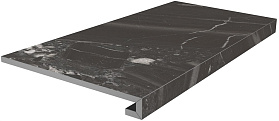 Ступень клееная Kerama Marazzi SG850790R/GCF Риальто чёрный матовый 33x80x0,9