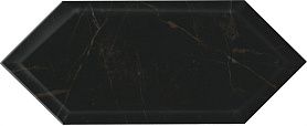 Плитка из керамогранита Kerama Marazzi 35010 Келуш грань черный глянцевый 14x34x9,2, 1 кв.м.