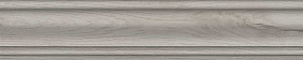 Плинтус Kerama Marazzi SG7322/BTG Тровазо серый светлый матовый 39,8x8x1,55