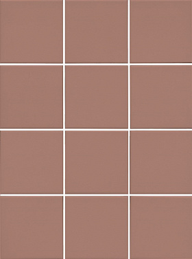 Керамогранит Kerama Marazzi 1336 Агуста розовый матовый из 12 частей 9,8x9,8x0,7, 1 кв.м.