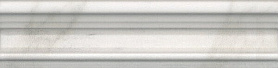 Бордюр Kerama Marazzi BLB041 Багет Брера белый 20x5x19