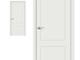 Межкомнатная дверь Браво Винил Граффити-12 Super White
