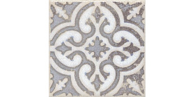 Вставка Kerama Marazzi STG/A408/1266H Амальфи орнамент коричневый 9,8x9,8x7