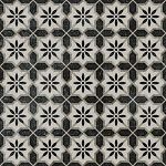 Декор Kerama Marazzi VT/A294/SG1544N Фреджио 1 черно-белый 20x20x8