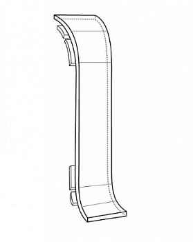 Соединитель к плинтусу Royce 327 Дуб Пальмира