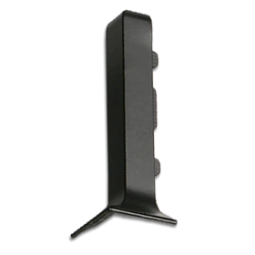 Угол внешний (наружный) Русский профиль SSZ-60мм из алюминия для алюминиевого плинтуса 60 мм, черный