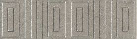 Плитка из керамогранита Kerama Marazzi OS/B242/8343 Бордюр Матрикс серый 20x5,7x6,9