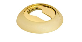 Накладка цилиндровая на круглой розетке Rucetti RAP KH PG, Матовое Золото