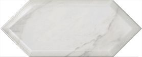 Плитка из керамогранита Kerama Marazzi 35009 Келуш грань белый глянцевый 14x34x9,2, 1 кв.м.