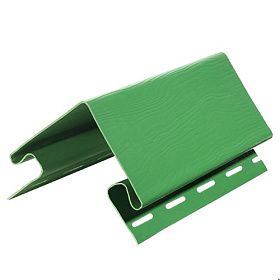 Наружный угол для винилового сайдинга Fineber Extra Acrylic (L=3050), Зеленый