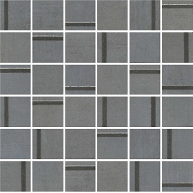 Декор Kerama Marazzi MM13131 Гварди 1 мозаичный синий матовый обрезной 30x30x0,9