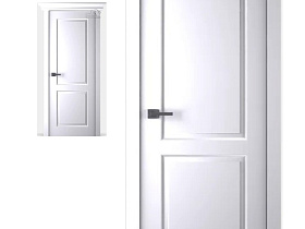 Межкомнатная дверь эмаль Belwooddoors Альта белая, глухое полотно