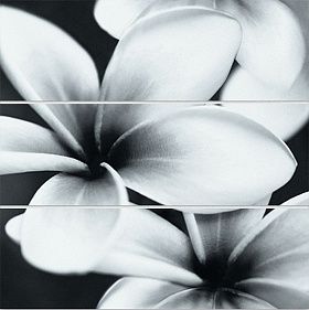 Бордюр Meissen UG2U093D Спецэлемент стеклянный Universal Glass Flowers 75x75