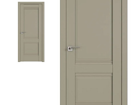 Межкомнатная дверь Profil Doors экошпон серия U 1U Шелл Грей глухое полотно