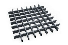 Профиль Грильято Grand Line, графит (H-27), l=2,4 м