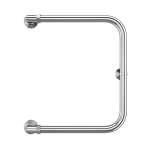 Полотенцесушитель водяной Terminus П-образный 1"  500х400, боковое, хром