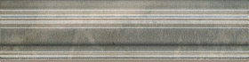 Бордюр Kerama Marazzi BLB044 Багет Стеллине серый 20x5