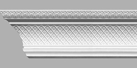 Плинтус потолочный Decomaster 95140 150х163х2400