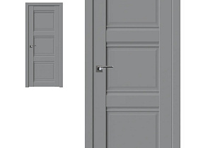 Межкомнатная дверь Profil Doors экошпон серия U 3U Манхэттен глухое полотно