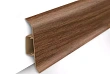 Напольный плинтус Идеал Классик К-П70п (c центральной планкой) 281 Палисандр, 2200мм/70мм/22мм, 1 м.п.