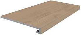 Ступень клееная Kerama Marazzi SG643620R/GCF Альберони бежевый матовый обрезной 33x60x0,9
