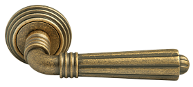 Межкомнатная дверная ручка Rucetti RAP-CLASSIC-L 5 OMB, Старая античная бронза