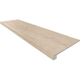Комплект Estima Soft Wood (Ступень SF02 (33x120) непол. (прямоугол. бортик) без насечек + Подступенок (14,5x120))
