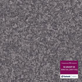 Линолеум антистатический Tarkett IQ Granit SD Dark Grey 0726