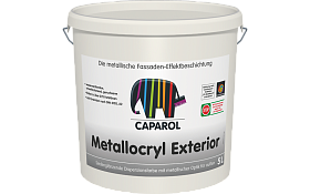 Декоративное покрытие Caparol Capadecor Metallocryl Exterior, колеруемое (5л)