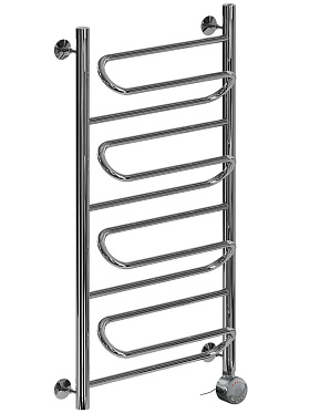 Полотенцесушитель электрический Ника CURVE 100x60, правый тэн, хром