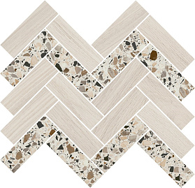Декор Kerama Marazzi T042/SG5113 Монтиони мозаичный миндальный матовый 34x35,5x0,9