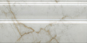 Плинтус Kerama Marazzi FMA030R Серенада белый глянцевый обрезной 30x15x1,7