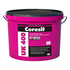 Клей универсальный Ceresit UK 400 для текстильных и ПВХ покрытий , 35 Кг