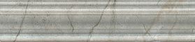 Бордюр Багет Kerama Marazzi BLE025 Кантата серый светлый глянцевый 25x5,5x1,8