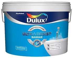 Ультрастойкая полуматовая краска для стен и потолков Dulux Ultra Resist BW ванная (2,5л)