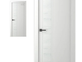 Межкомнатная дверь эмаль Belwooddoors Твинвуд 1 белая, глухое полотно