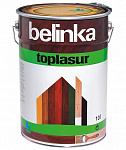 Лазурное покрытие для защитны дерева Belinka TopLasur (10л), 27 олива