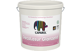 Декоративное покрытие Caparol Capadecor DecoLasur Glaenzend, колеруемое (5л)