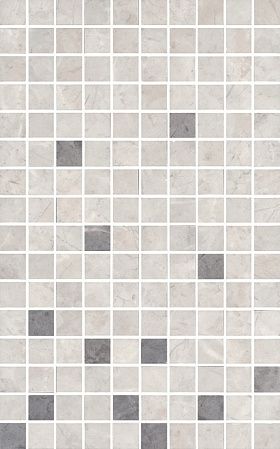 Декор Kerama Marazzi MM6268A Мармион серый мозаичный 25х40