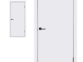 Межкомнатная дверь Velldoris Эмаль SCANDI 1 цвет Белый RAL9003