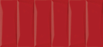 Декофон Cersanit Evolution облицовочная плитка рельеф кирпичи красный (EVG413) 20x44, 1 кв.м.