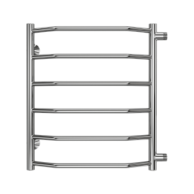 Полотенцесушитель водяной Terminus Виктория П6 500х600, боковое, хром