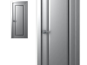 Межкомнатная дверь эмаль Belwooddoors Аурум 1 светло серый, глухое полотно