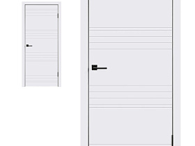 Межкомнатная дверь Velldoris Эмаль SCANDI N цвет Белый RAL9003