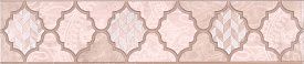 Бордюр Kerama Marazzi OP/B27/6334 Фоскари розовый 25х5.4