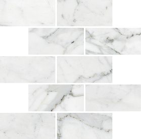 Мозаика Kerranova Marble Trend К-1000/LR/m13 Каррара 30.7х30.7, 1 кв.м.