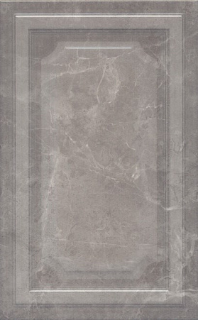Керамическая плитка Kerama Marazzi 6354 Гран Пале серый панель 25х40, 1 кв.м.